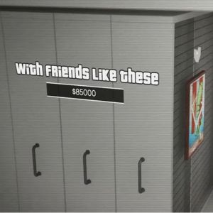 With Friends Like These Painting in GTA Online The Kortz Center Heist