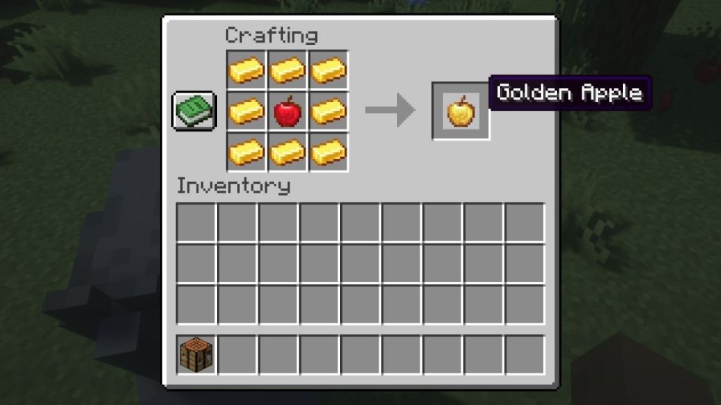 get golden apple in Minecraft