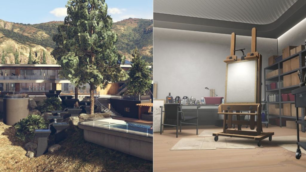 GTA Online Mansions and Studio Room