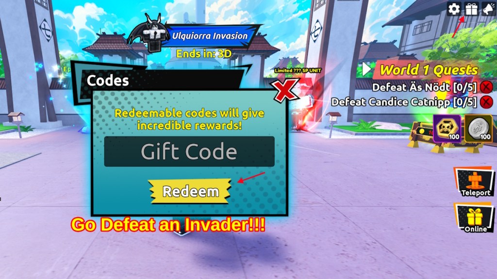 redeem Anime Souls codes