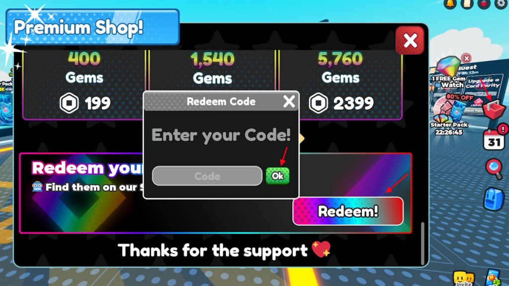 redeem Slime Card Collection codes