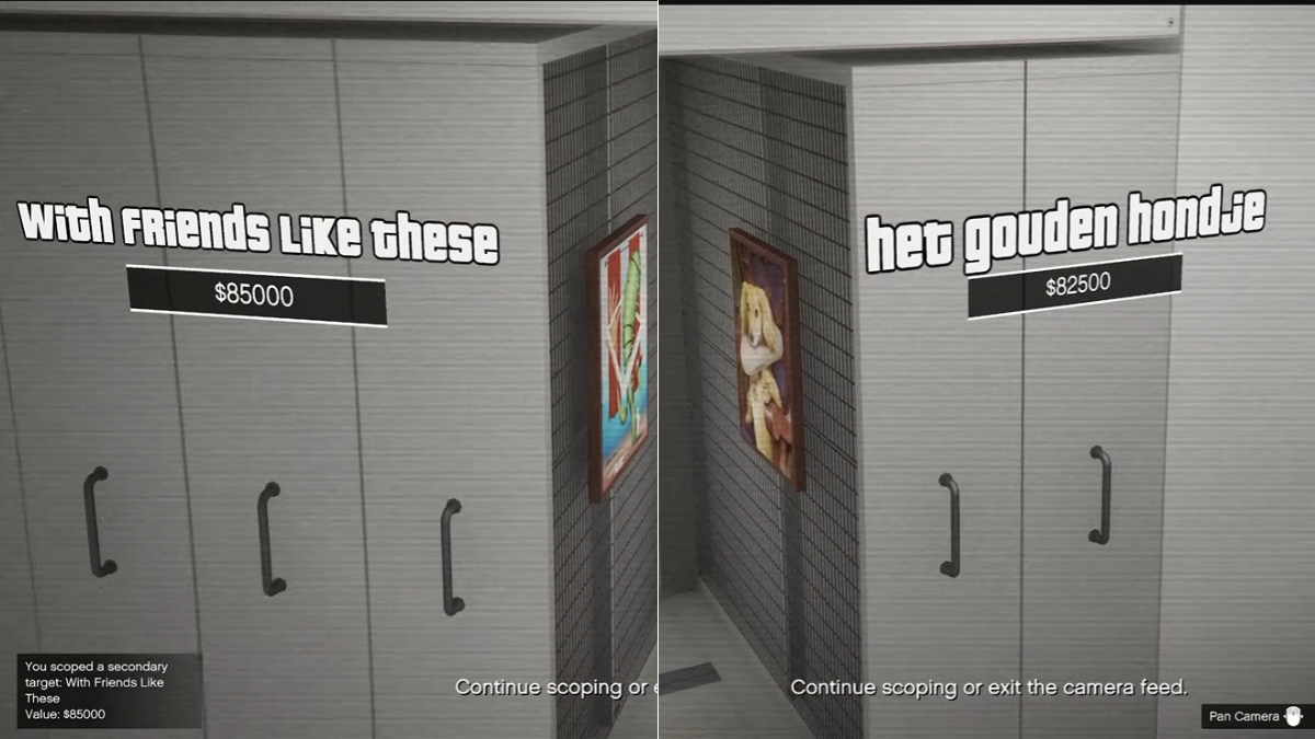Vault 91 artworks in GTA Online