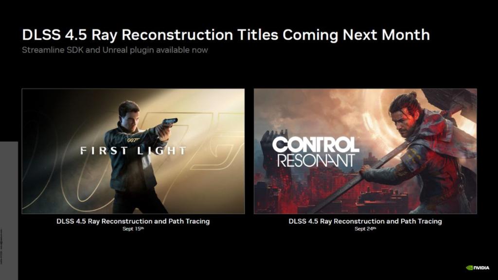 007 First Light and Control Resonant with Nvidia DLSS 4.5 Ray Reconstruction