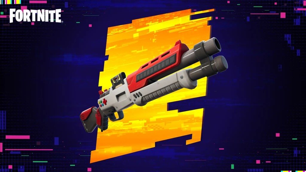 8-Bit Shotgun weapon in Fortnite