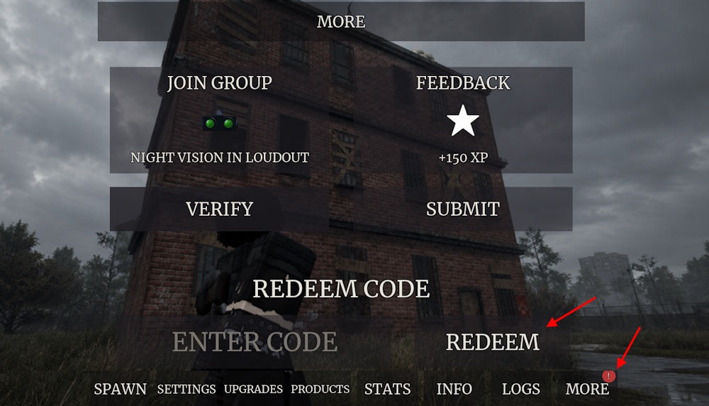 A Quiet Place Deadzone codes redeem