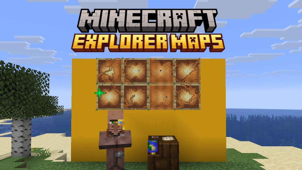 Minecraft Explorer Maps Guide Players to Hidden Structures