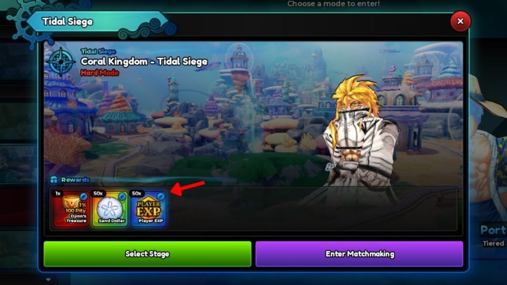 All rewards from the tidal siege event