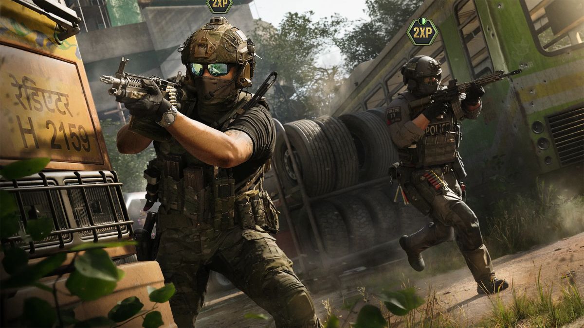 Soldier Running with the gun with 2xp token activated