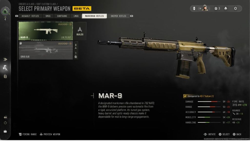 Call of Duty Modern Warfare 4 Marksman Rifles