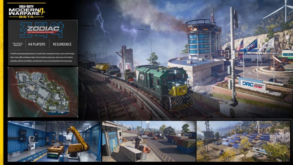Call of Duty Modern Warfare 4 Warzone Resurgence map