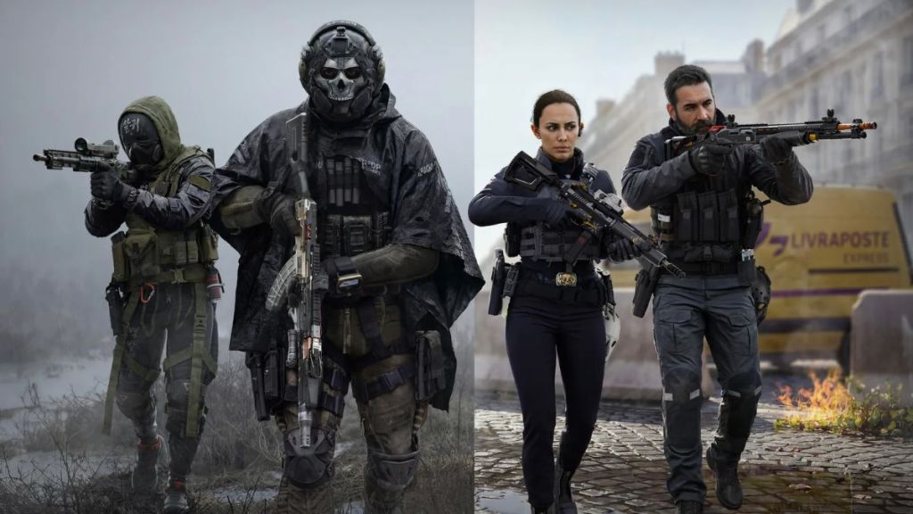 Call of Duty modern warfare 4 characters