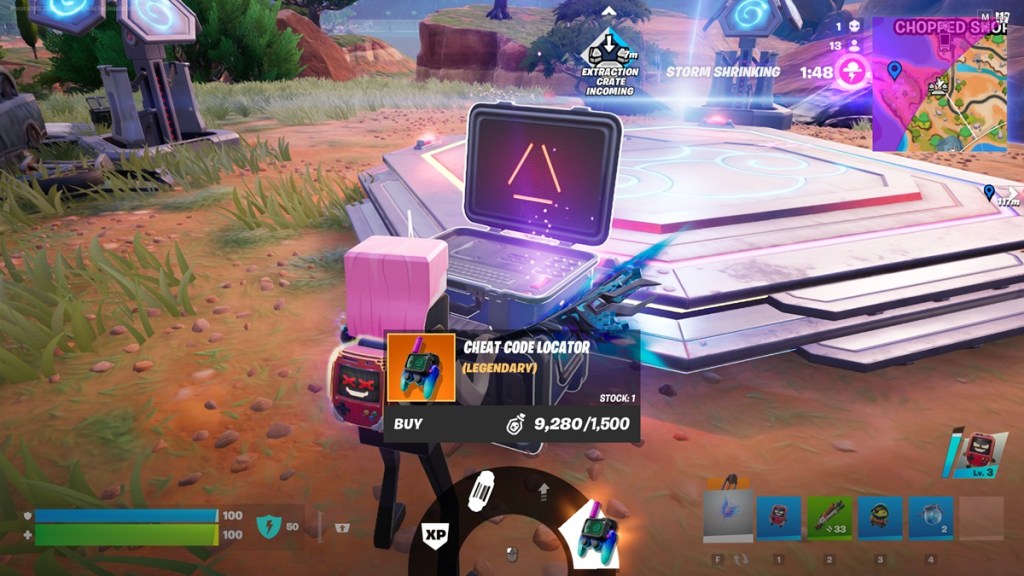 Cheat Code Locator from Fortnite Extraction Site