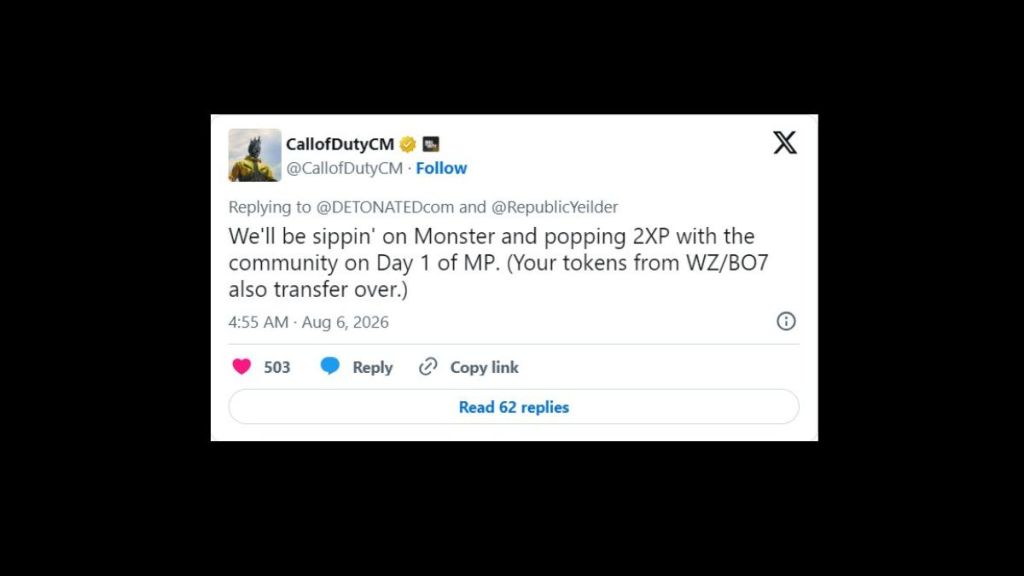 Cod Community Manager Tweet