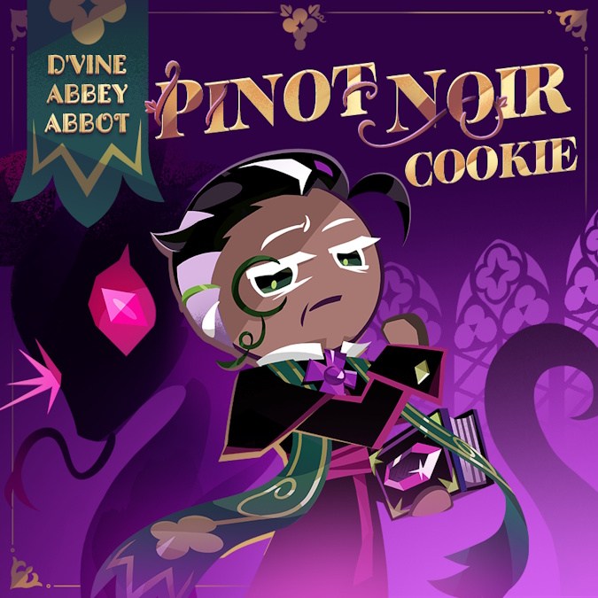 CookieRun Crumble - Pinot Noire Cookie