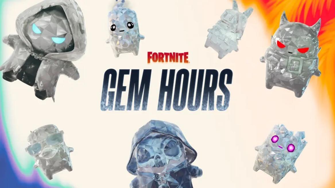 Fortnite Gem Sprite Hours Displaying All Gem Sprites