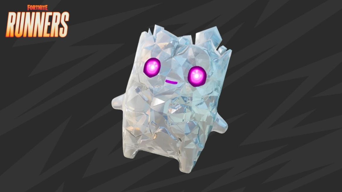 Fortnite Gem Zero Point Sprite with a logo for Chapter 7 Season 3 Runners