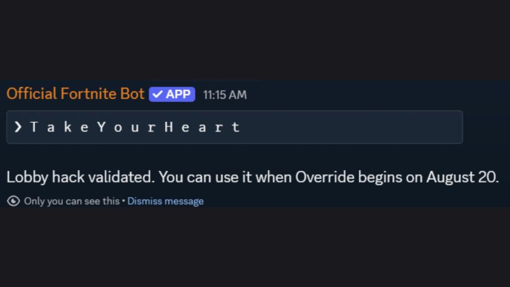 Fortnite Persona Discord Teaser