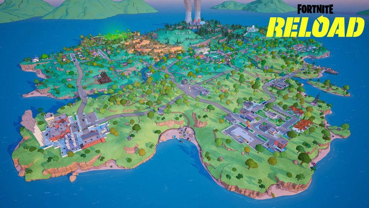 Fortnite Makes Springfield Exclusive Reload Map After Demand