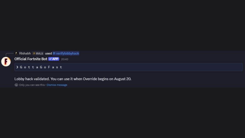 Fortnite Sonic Discord Teaser