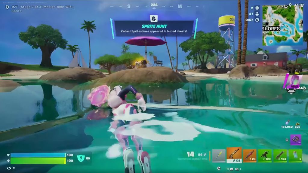 Fortnite Sprite Hunt Rift Anomaly in Chapter 7 Season 3