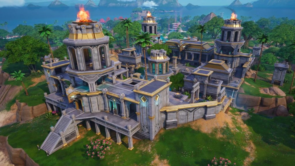 Fortnite Temple POI