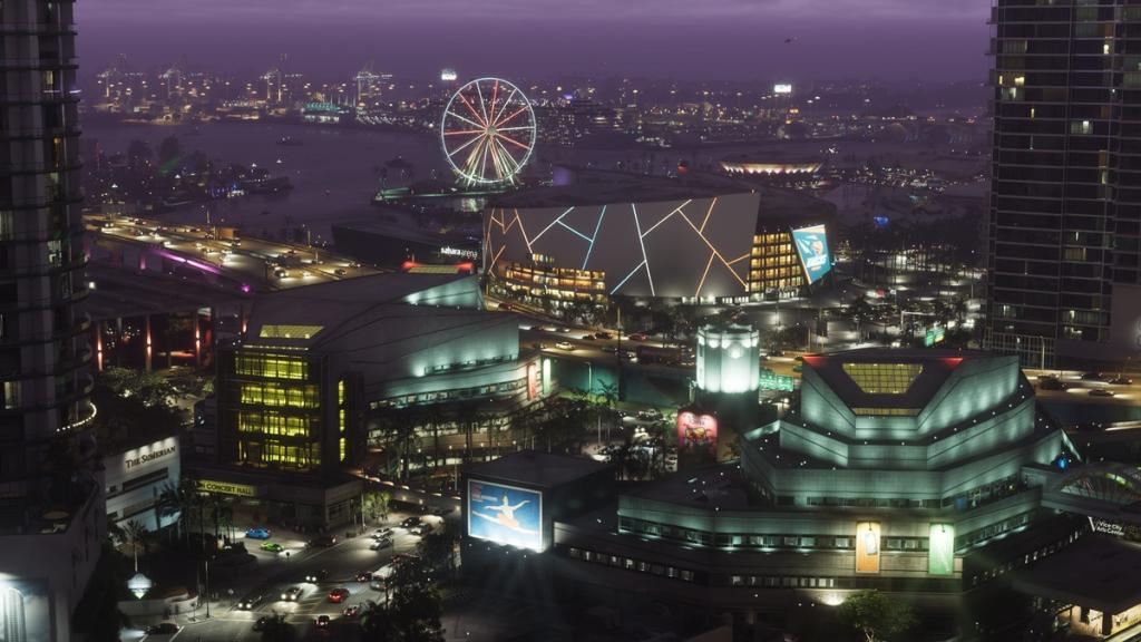 GTA 6 vice city night view