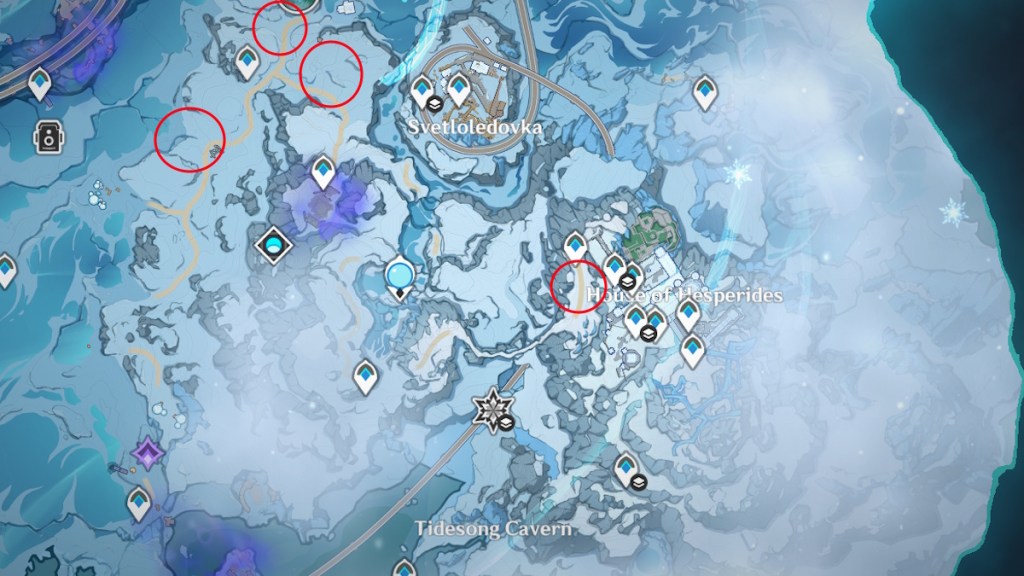 Genshin Impact Flockingweed Locations