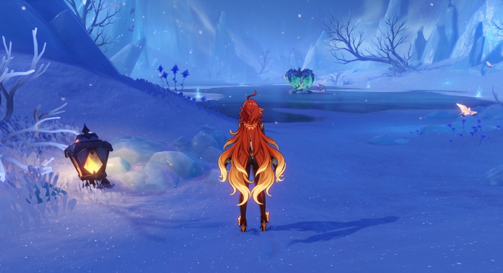 Genshin Impact Snezhnaya Chimeric Winged Lion location