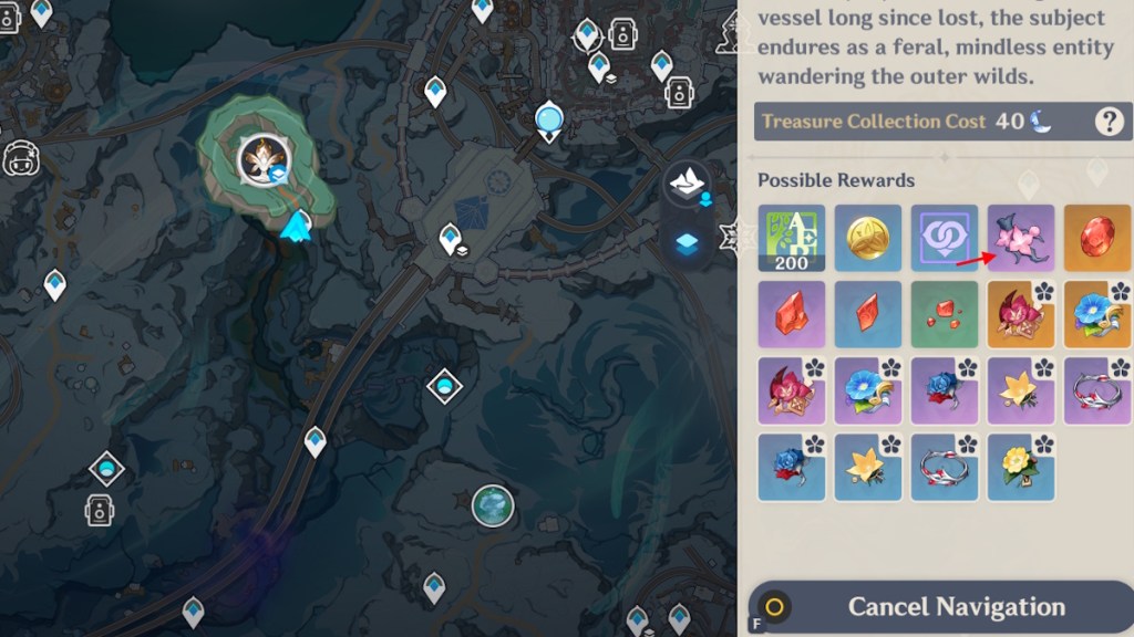 Genshin Impact Snezhnaya Immortal Constuct boss rewards
