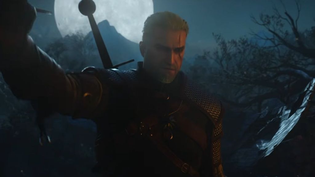 Geralt of Rivia in the Songs of the Past DLC