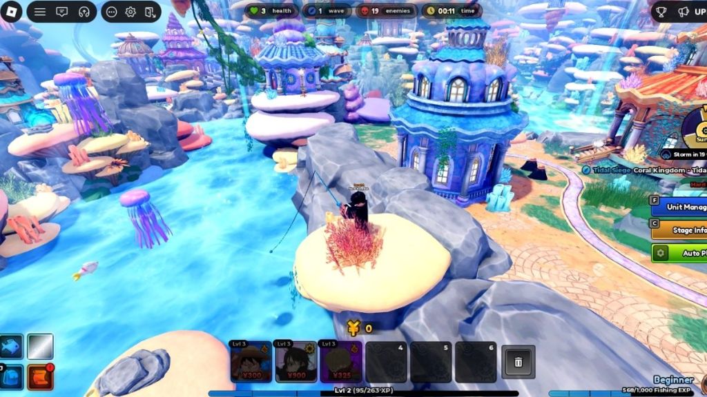 How to play the tidal siege event in anime expeditions