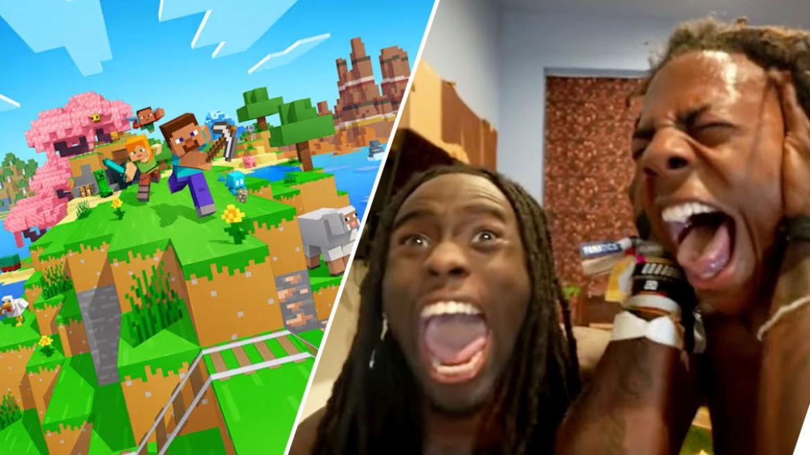 IShowSpeed and Kai Cenat Finally Beat Minecraft