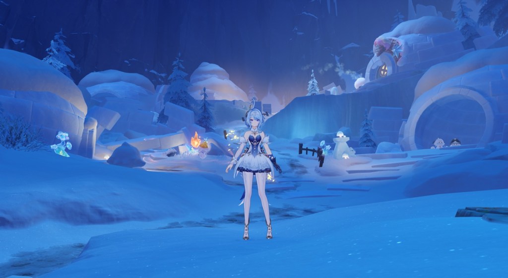Jack Frost Village Genshin Impact Snezhnaya