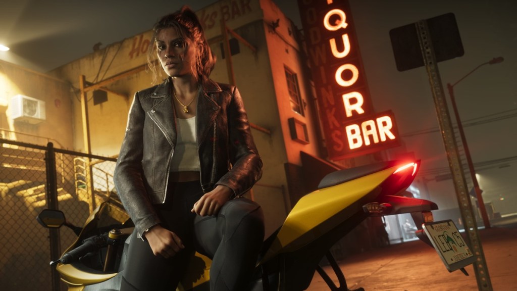 Lucia riding a bike GTA 6