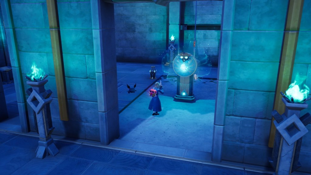Mega Maze Landmark Vault key device