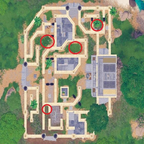 Mega Maze Landmark Wrixel Parts in Fortnite