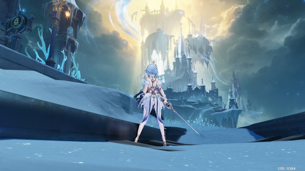 Pale Crown Palace Genshin Impact Snezhnaya
