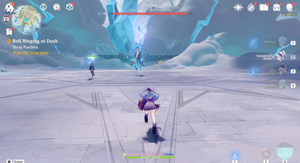Pavlina Genshin Impact boss