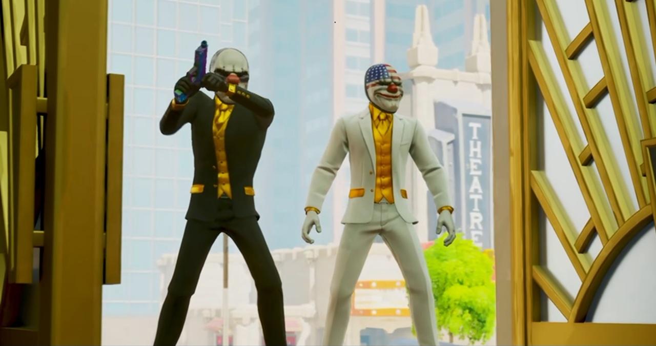 Fortnite Gets Payday Crossover, Lacks Character Skins