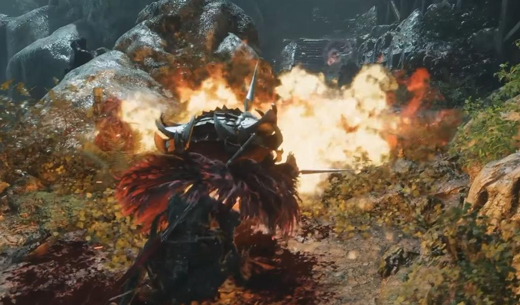 Phantom Blade zero flaming mane