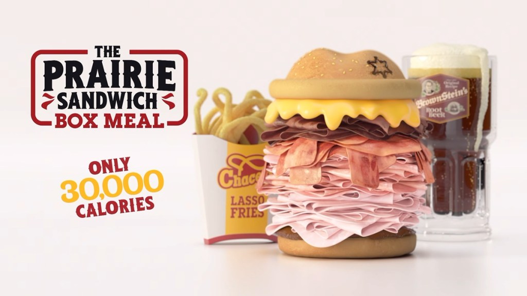 Prairie Sandwich Box Meal ad in GTA 6