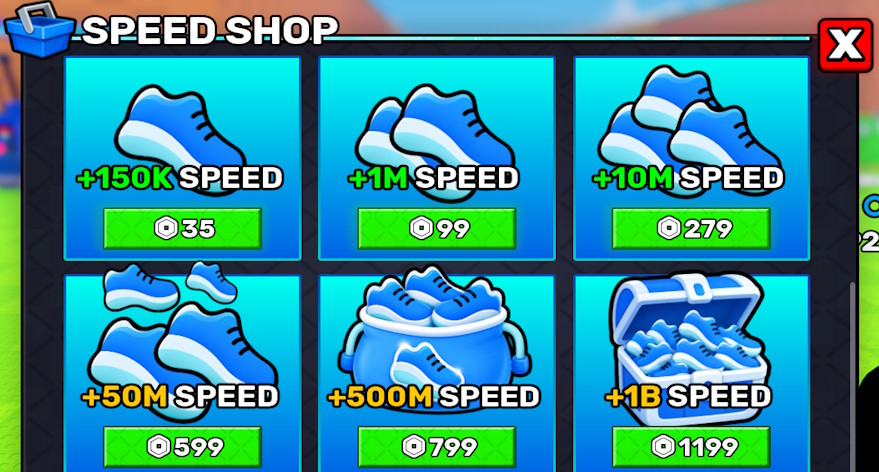 Purchase speed in Steal an Egg