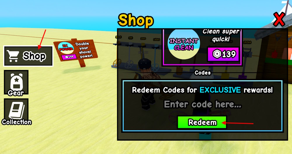 Redeem Dig and Clean Codes