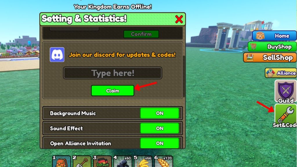 Redeem Mini Rome Empire codes