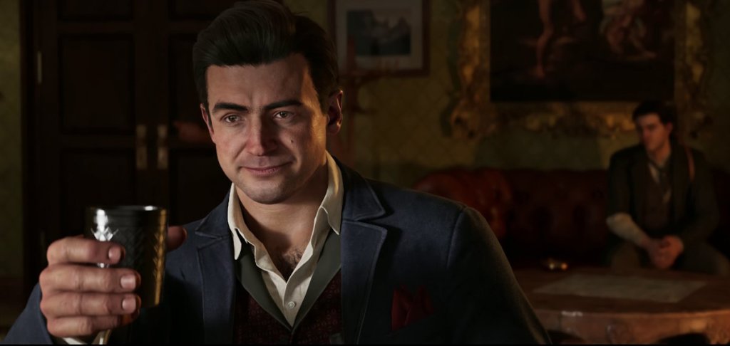 Salieri and Enzo in same frame of Mafia The Old Country Man of Honor DLC