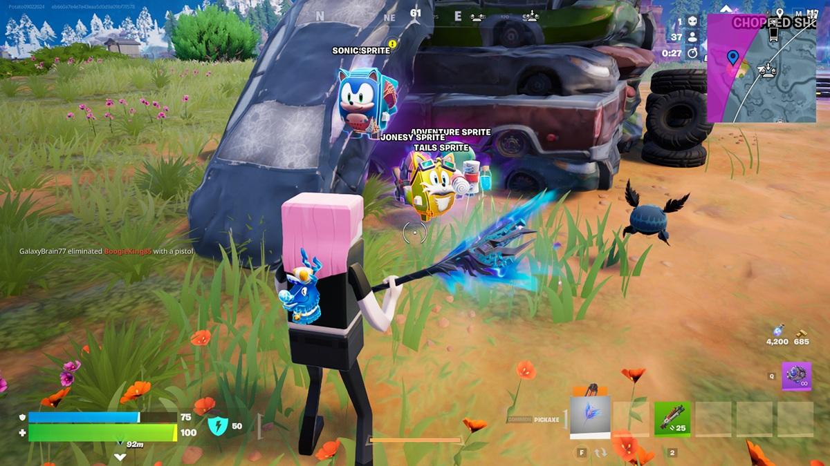 Sprite Found at Artsy RVS Landmark in Fortnite