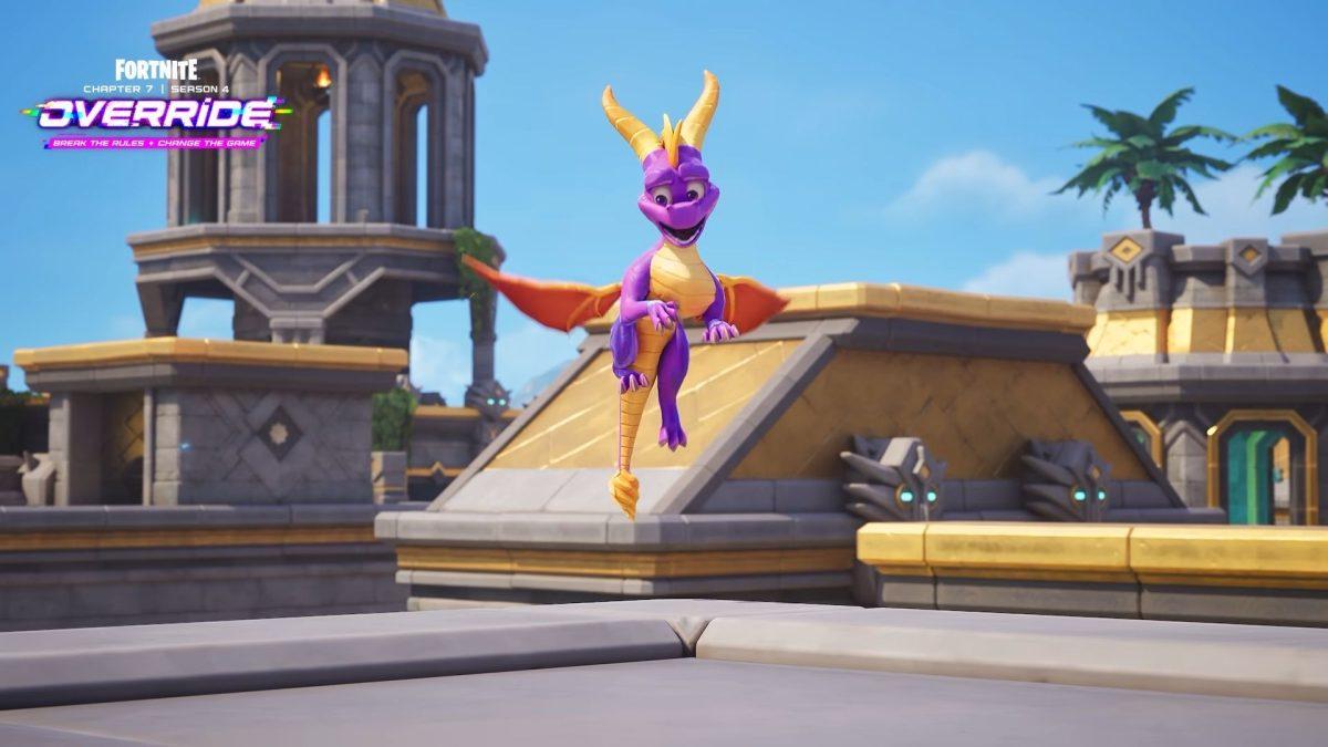 Spyro the Dragon Joins Fortnite as New Sidekick