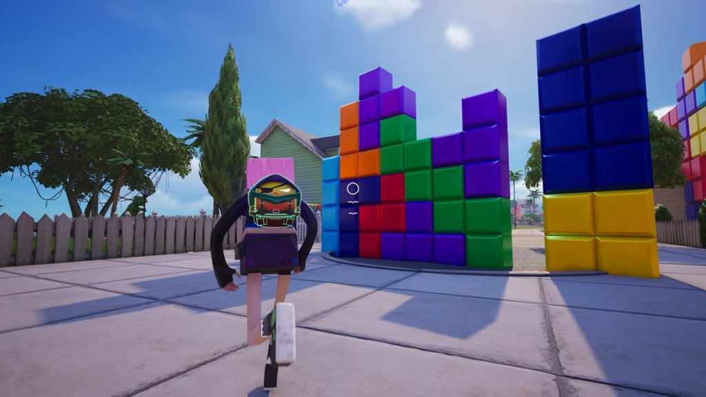 Tetris Skin in Fortnite