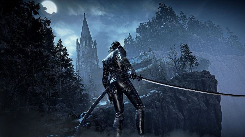 The Duskbloods katana character