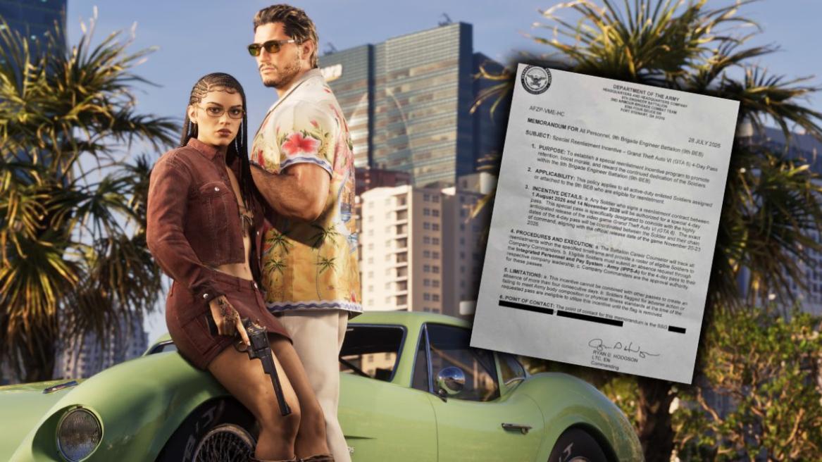 US Army Battalion Reportedly Offers 4 Days off for GTA 6